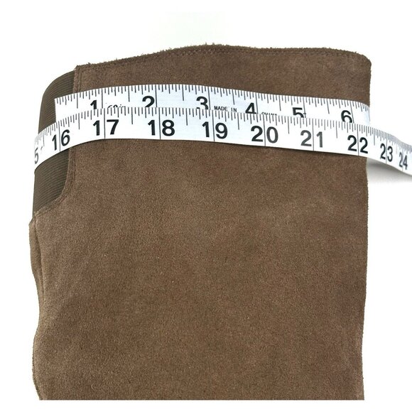 Blondo Tatiana Women's Knee High Boots Taupe Suede Size 10M Waterproof - Picture 10 of 14